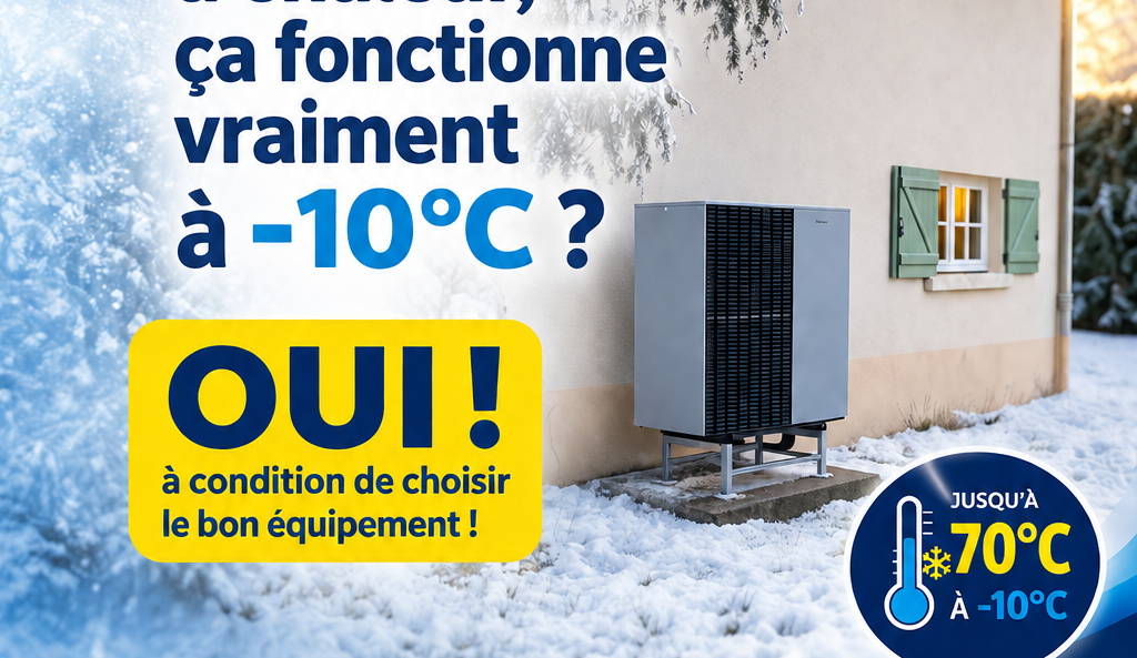 Une pompe à chaleur, ça fonctionne vraiment quand il fait -10°C